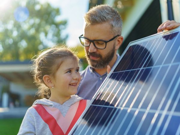 Solar panel installation